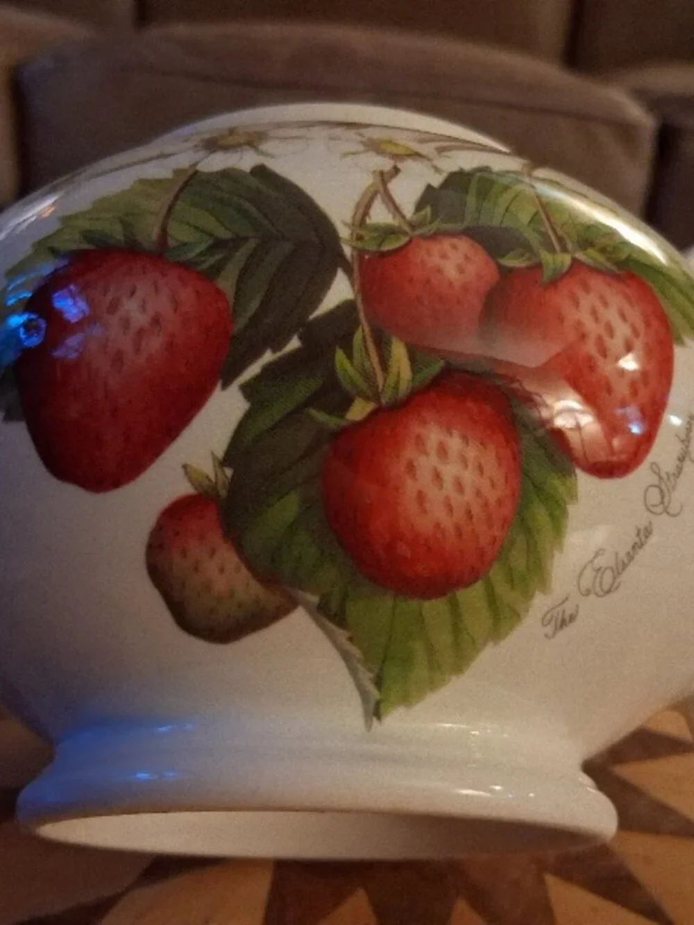 Vintage Portmeirion Strawberry Fair Teapot & Lid ~Discontinued Item